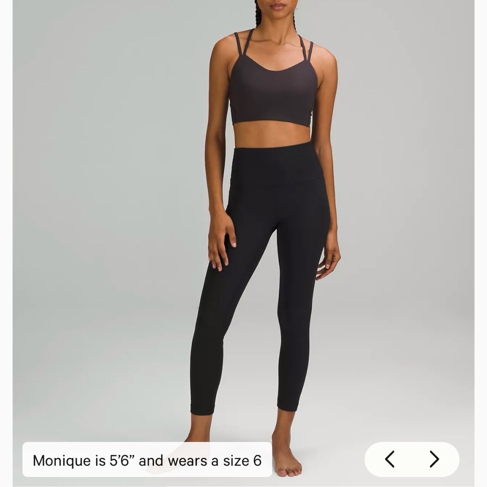 Lululemon align high rise ribbed leggings